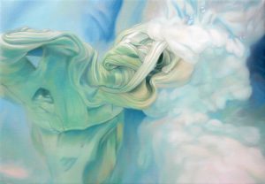 from_the_depths-sketch_acrylic_and_oil_painting_on_canvas_35x50cm_marek_slavik-modern-contemporary-abstract-painting-knupp-gallery-los-angeles