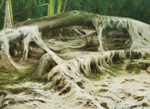 marek-slavik-swamp-5-acrylic-and-oil-on-canvas-year-2014-150x110cm-jas