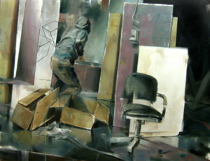 tomas-spevak-oil-painting-on-canvas-abstract-war-knupp-gallery-los-angeles-contemporary-fine-art-gallery