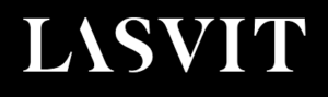 lasvit logo, collaboration with the knupp gallery los angeles