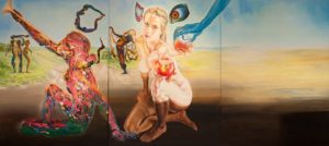 igor-piacka-right now, acrylic on canvas, monumental contemporary painting