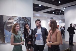 la art show 2017 opening party, convention center los angeles
