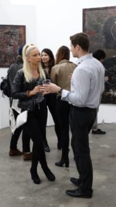maxim - opening reception of the current show the universal argument at knupp gallery los angeles